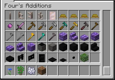 Four's additions — скриншот 3 (Моды, Minecraft)