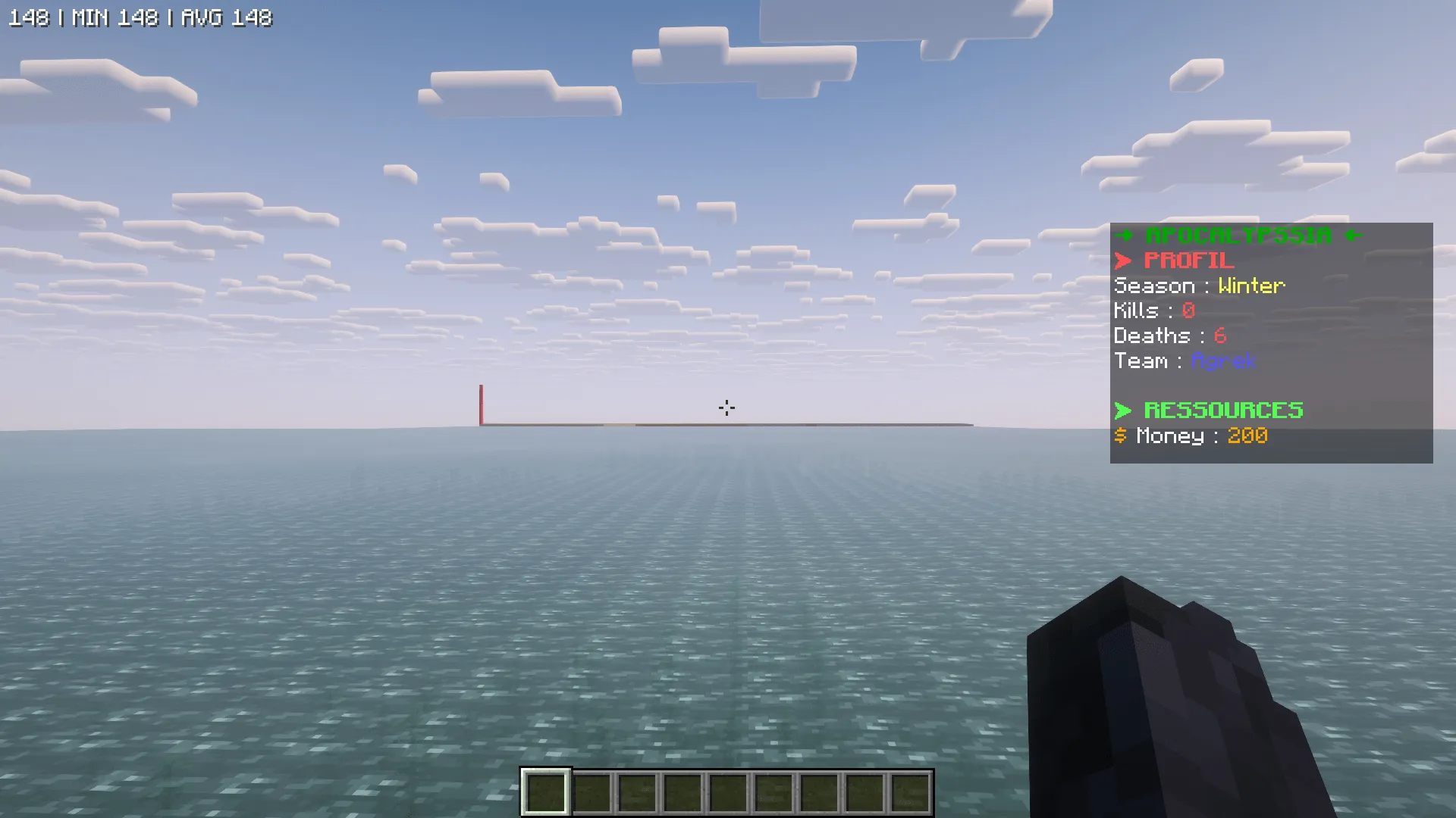 Apocalypssia Scoreboard — скриншот 1 (Моды, Minecraft)