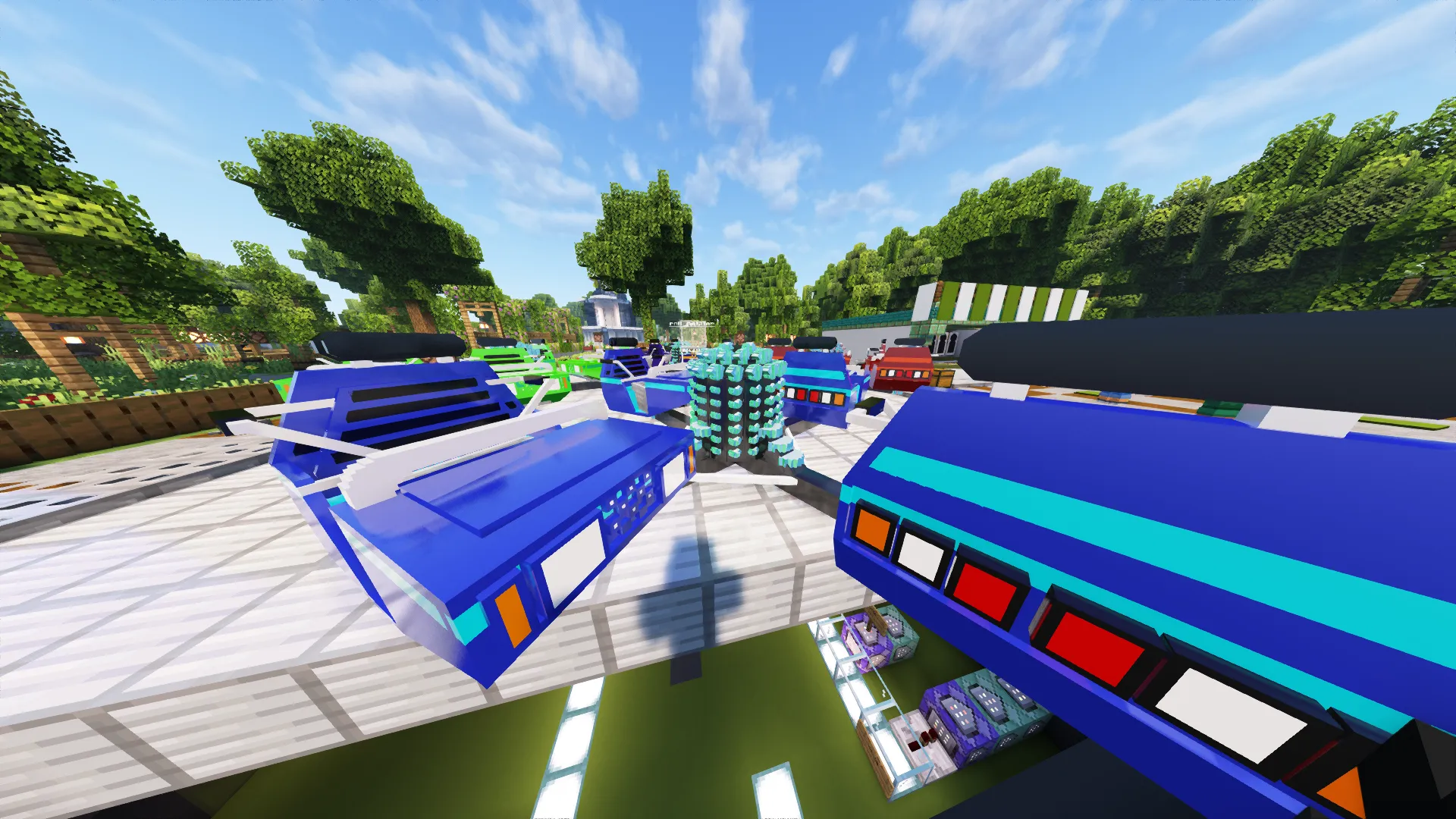Carousel Gondola Magic — скриншот 1 (Текстуры, Minecraft)