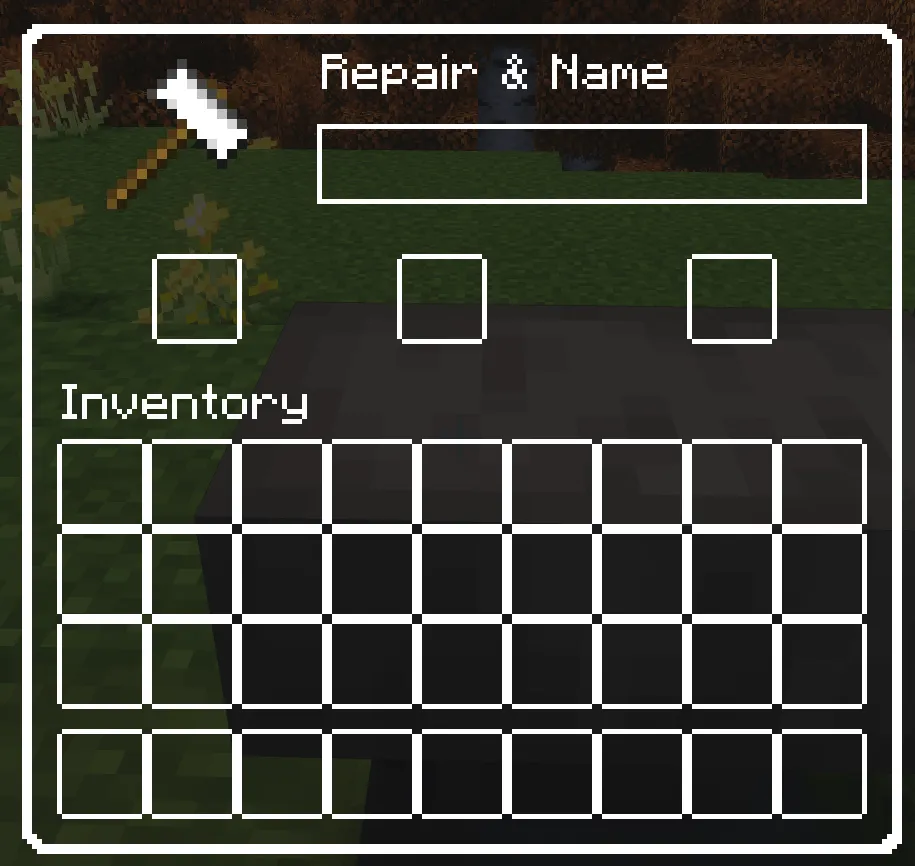 White border and transparent GUI and HUB — скриншот 17 (Текстуры, Minecraft)