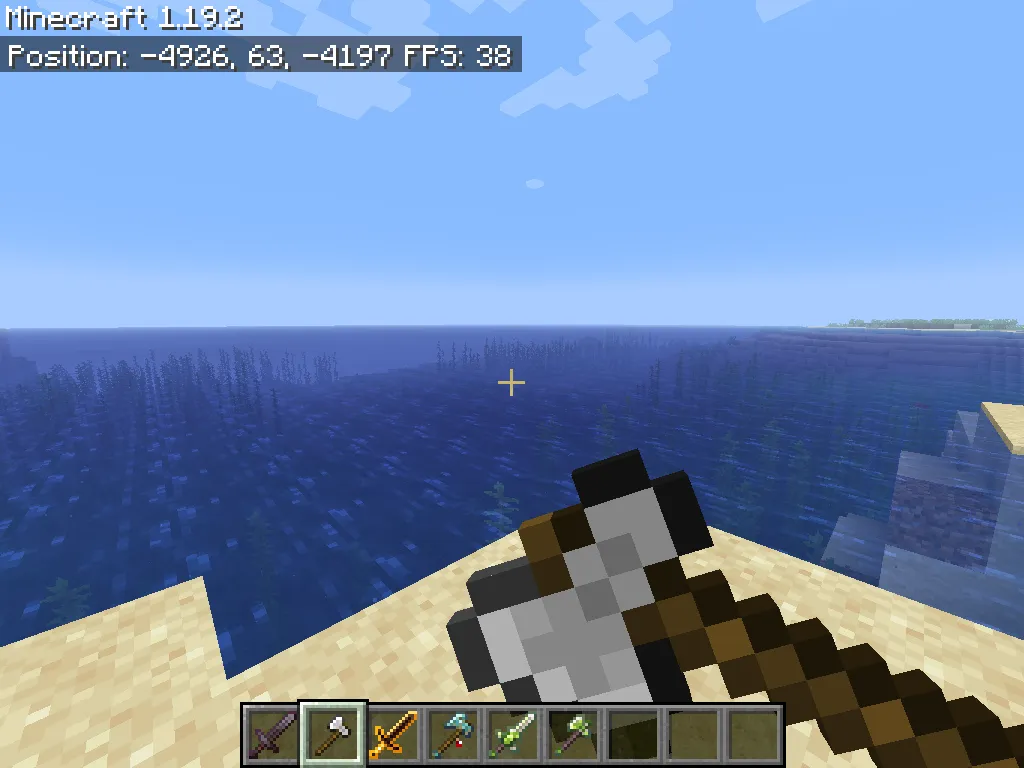 Base Game Accurate Sword Parry Animation, Текстуры, Minecraft