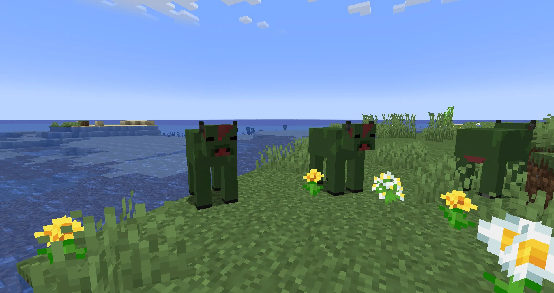 Zombified mobs — скриншот 1 (Моды, Minecraft)