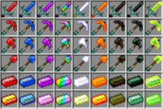 Powa Tool, Моды, Minecraft