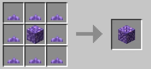 allows crafting of ores etc — скриншот 4 (Моды, Minecraft)