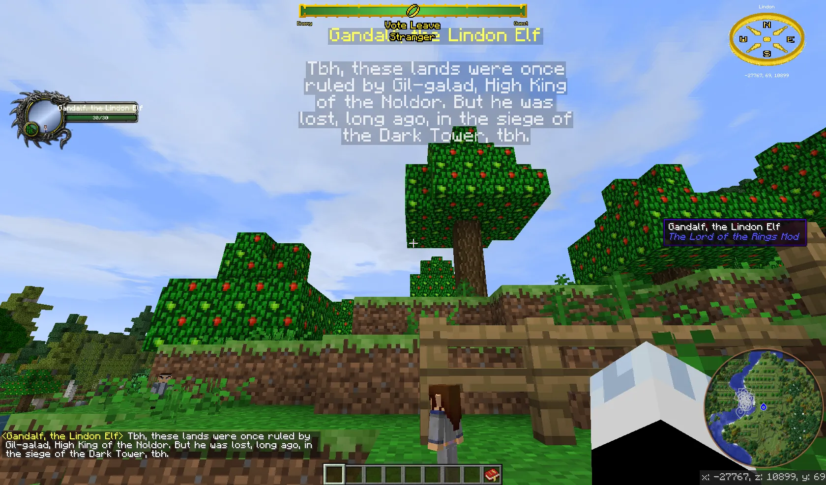Gondor vs Mordor — скриншот 4 (Модпаки, Minecraft)