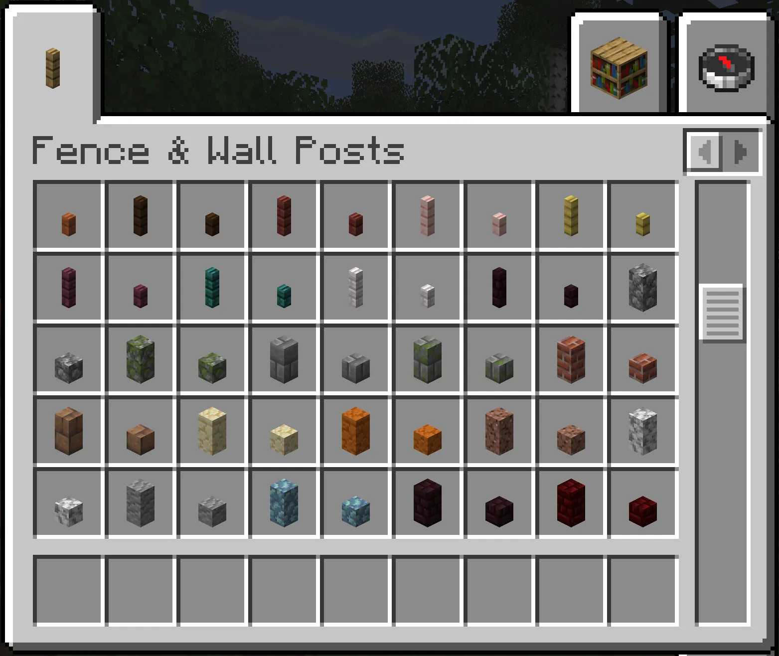 Fence Posts — скриншот 3 (Моды, Minecraft)