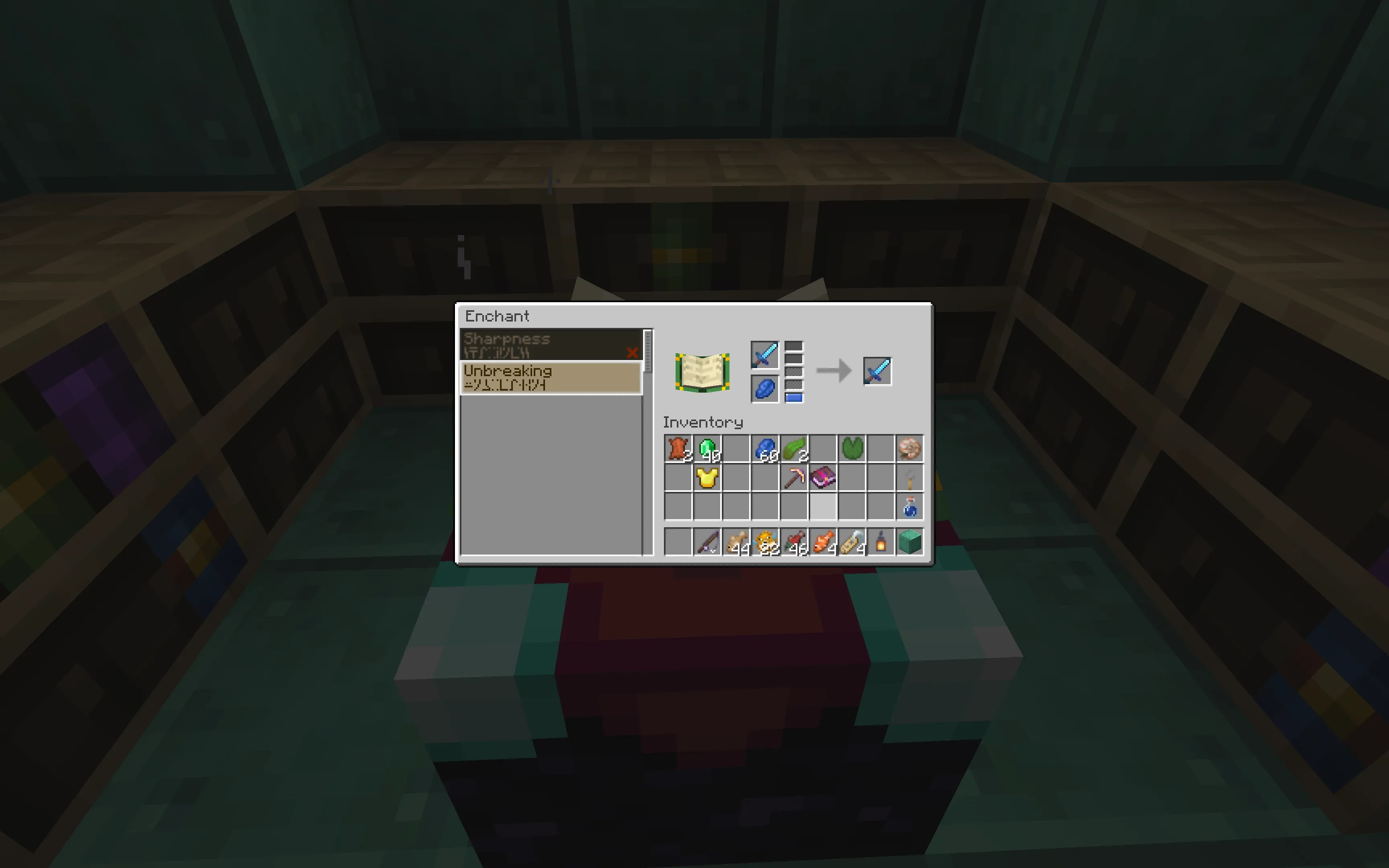 Kintsugi - Enchanting Reimagined, Моды, Minecraft