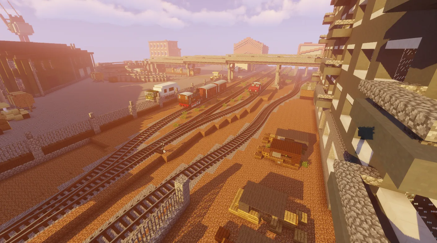 Railway Revolution — скриншот 7 (Модпаки, Minecraft)