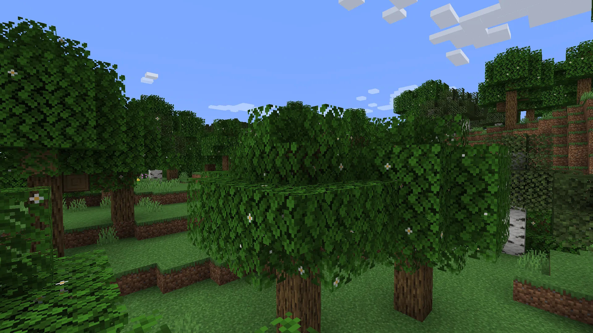 Flowered Oak Leaves -, Текстуры, Minecraft
