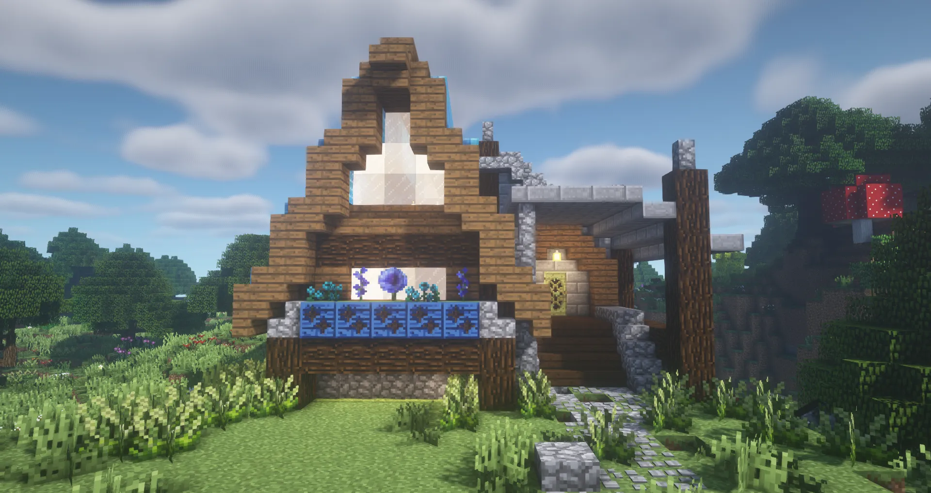 flowers, forests, and farming — скриншот 1 (Модпаки, Minecraft)