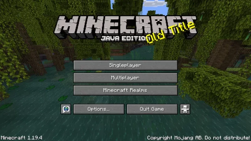 New Title — скриншот 2 (Текстуры, Minecraft)