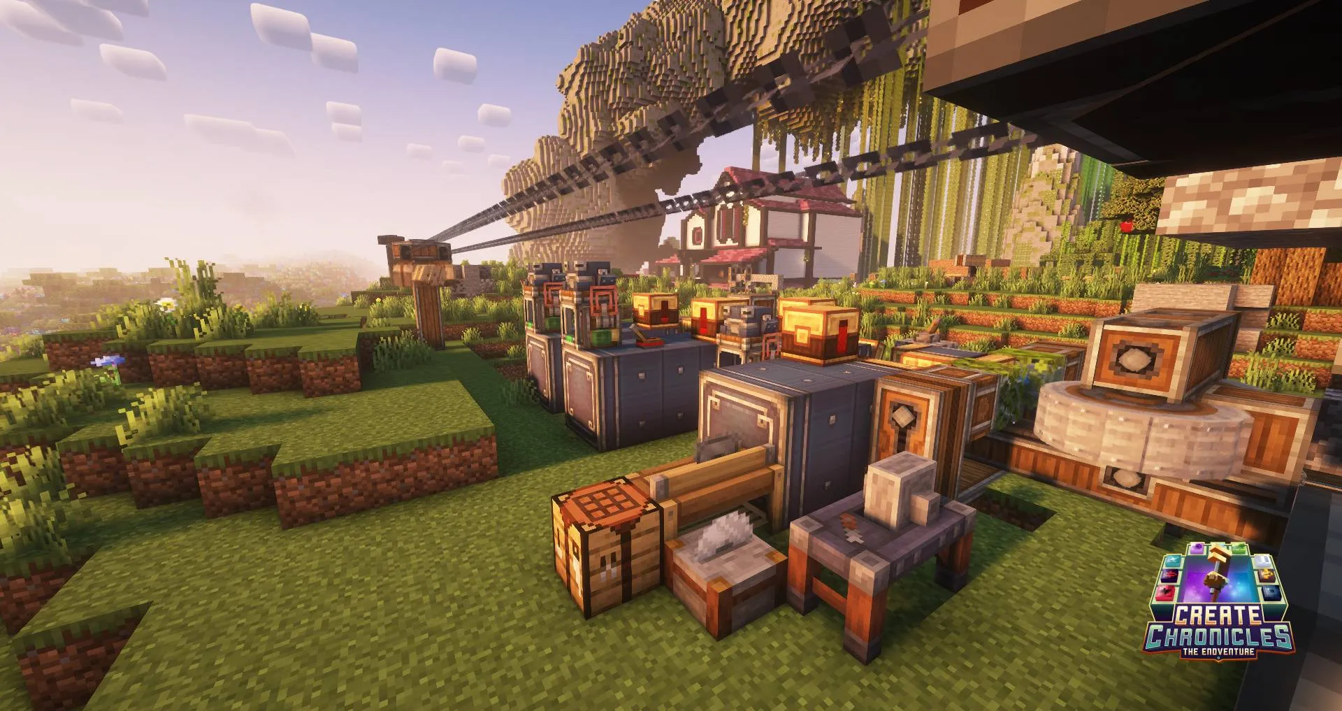 Create Chronicles: The Endventure, Модпаки, Minecraft