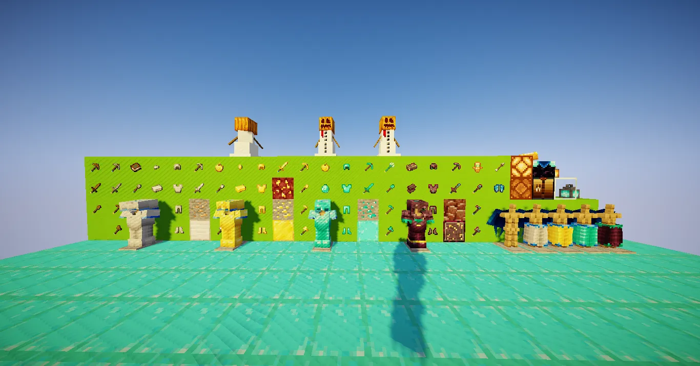 Armor and ores rework® — скриншот 8 (Текстуры, Minecraft)