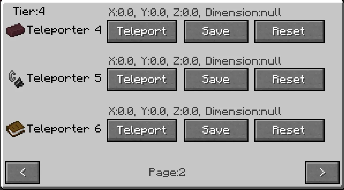 Advanced Teleporters — скриншот 6 (Моды, Minecraft)