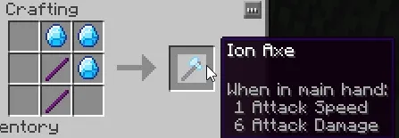 Ion Items, Моды, Minecraft