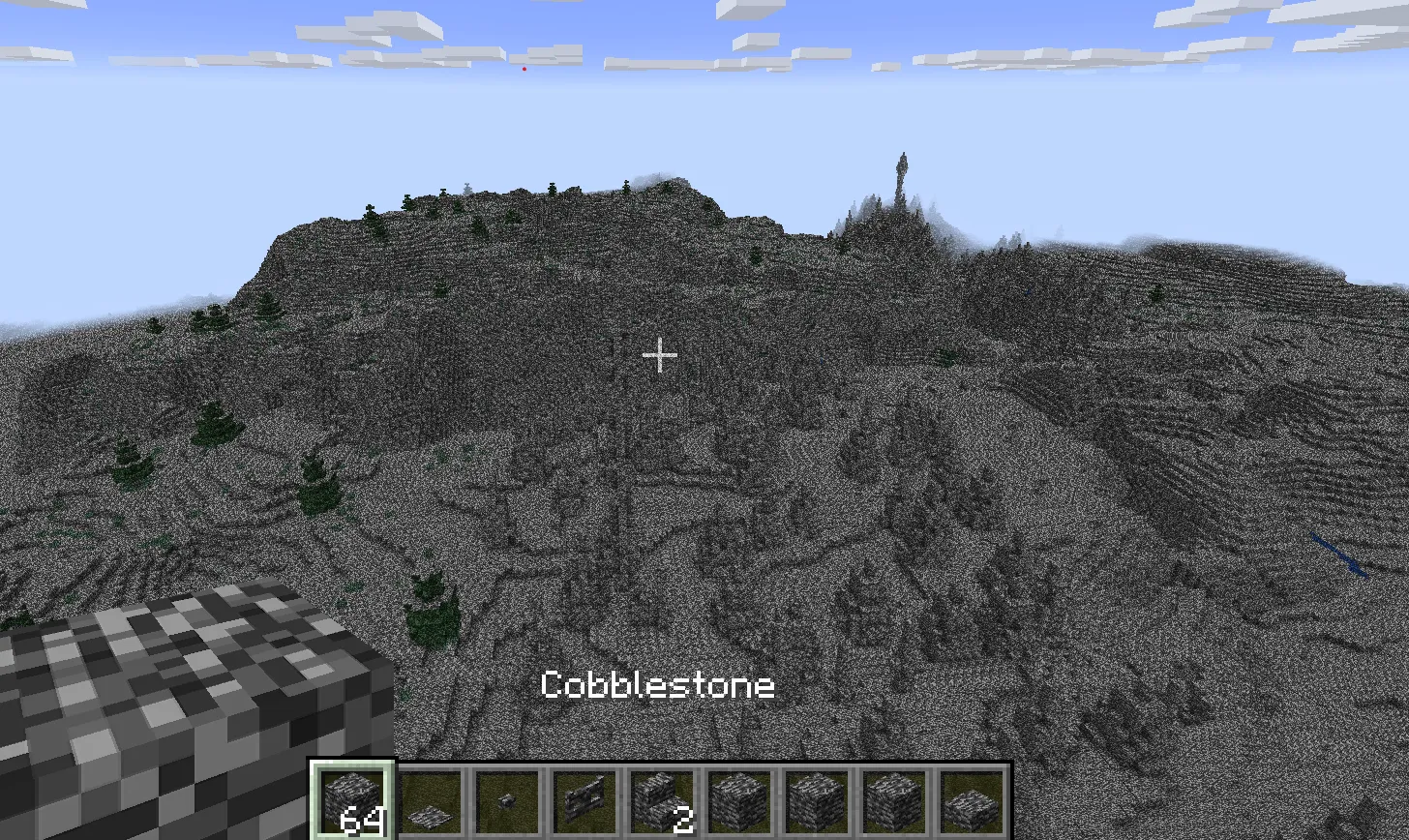 Bedrock World, Текстуры, Minecraft