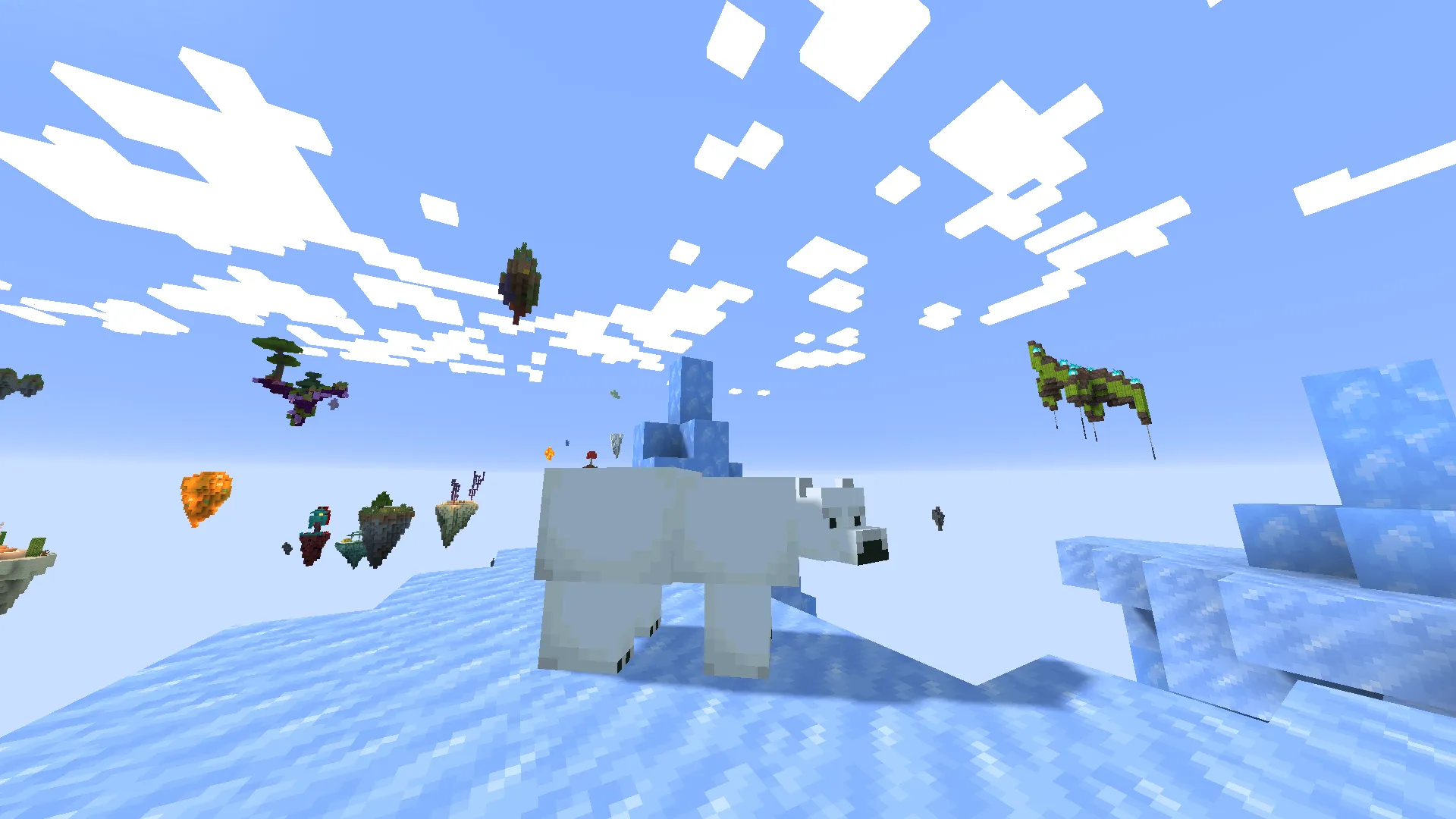 SkyBlock: Advanced, Карты, Minecraft