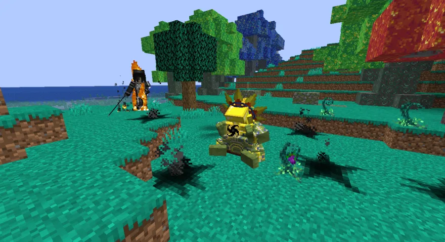 Sword Art Online Age Of Dungeons — скриншот 3 (Модпаки, Minecraft)