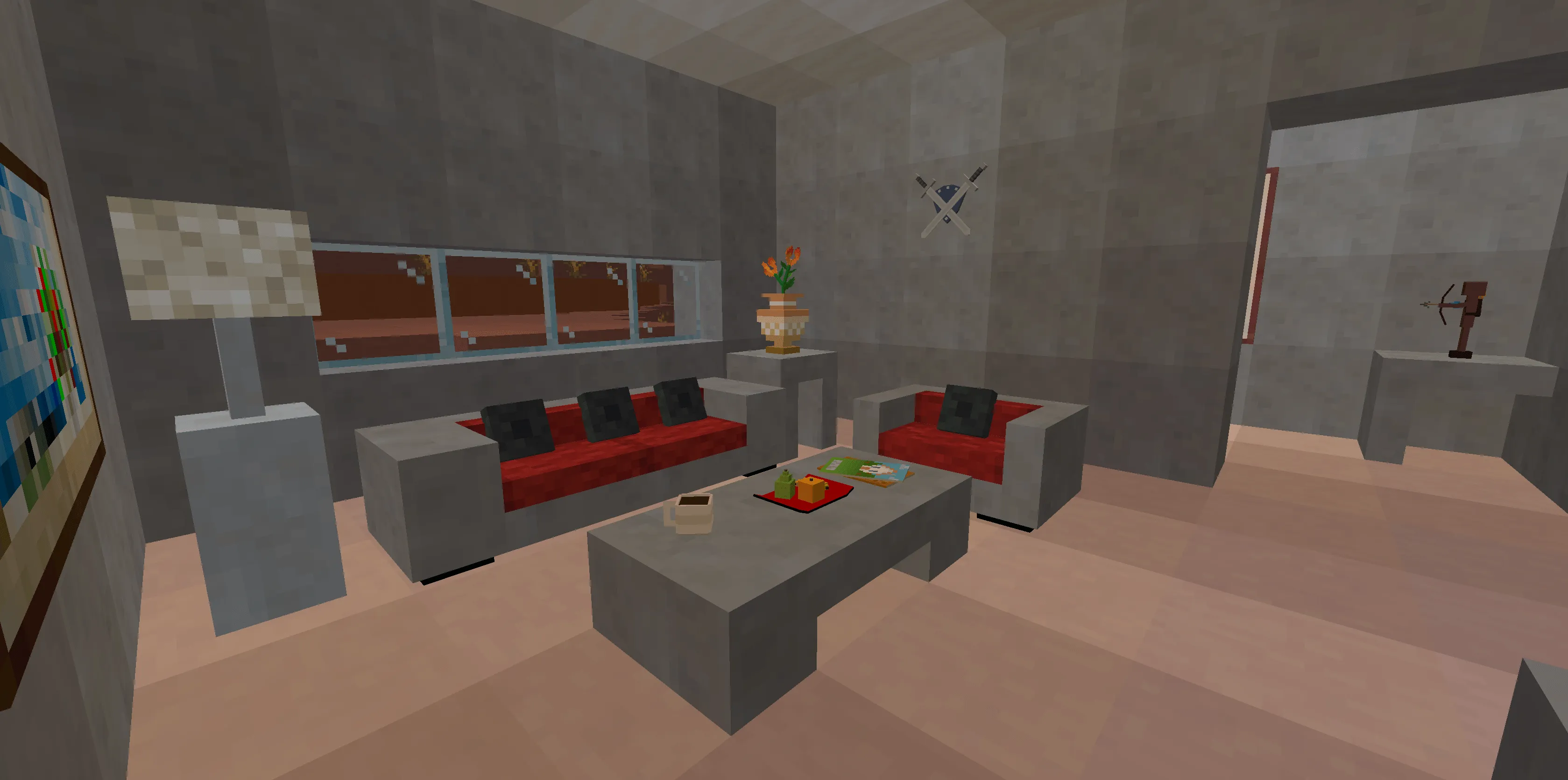 Brutalist Furniture — скриншот 5 (Моды, Minecraft)