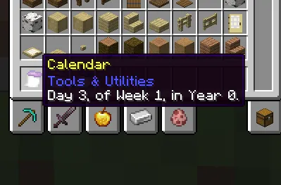 Timekeeper - Calendars, Моды, Minecraft