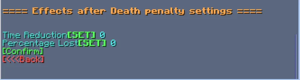 Effects After Death, Моды, Minecraft