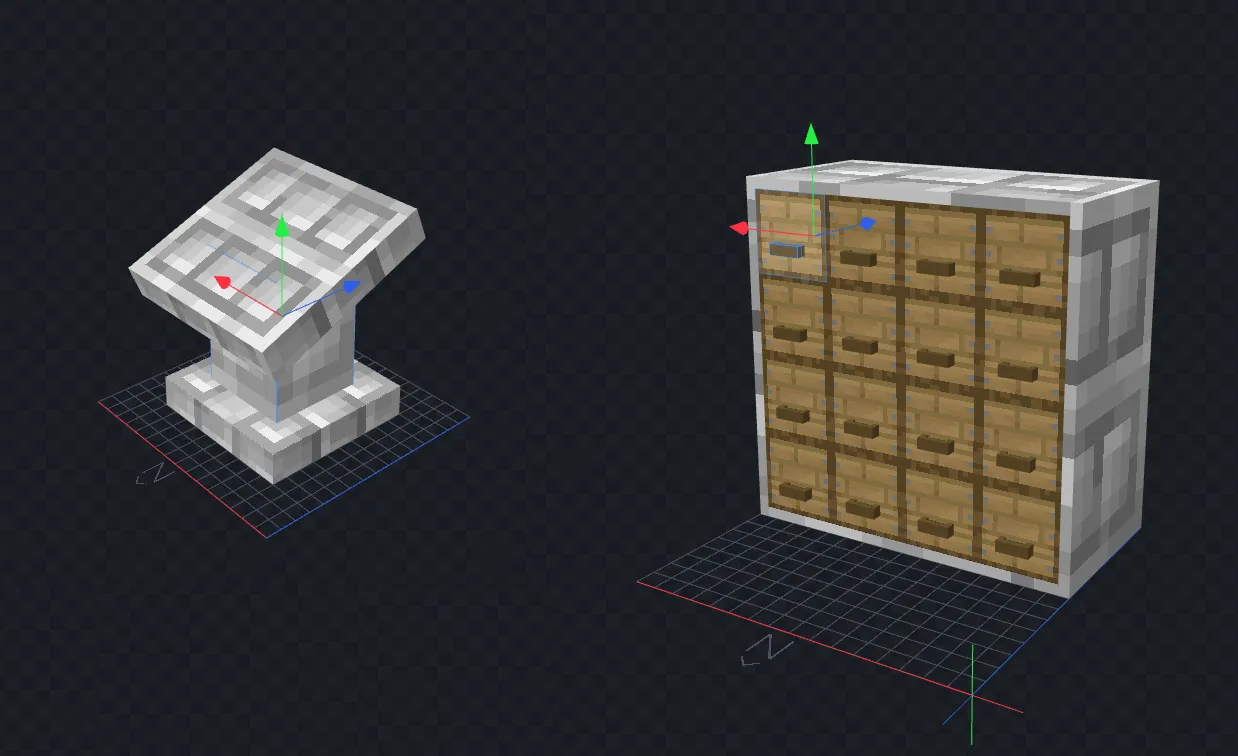 Bibliomania, Моды, Minecraft