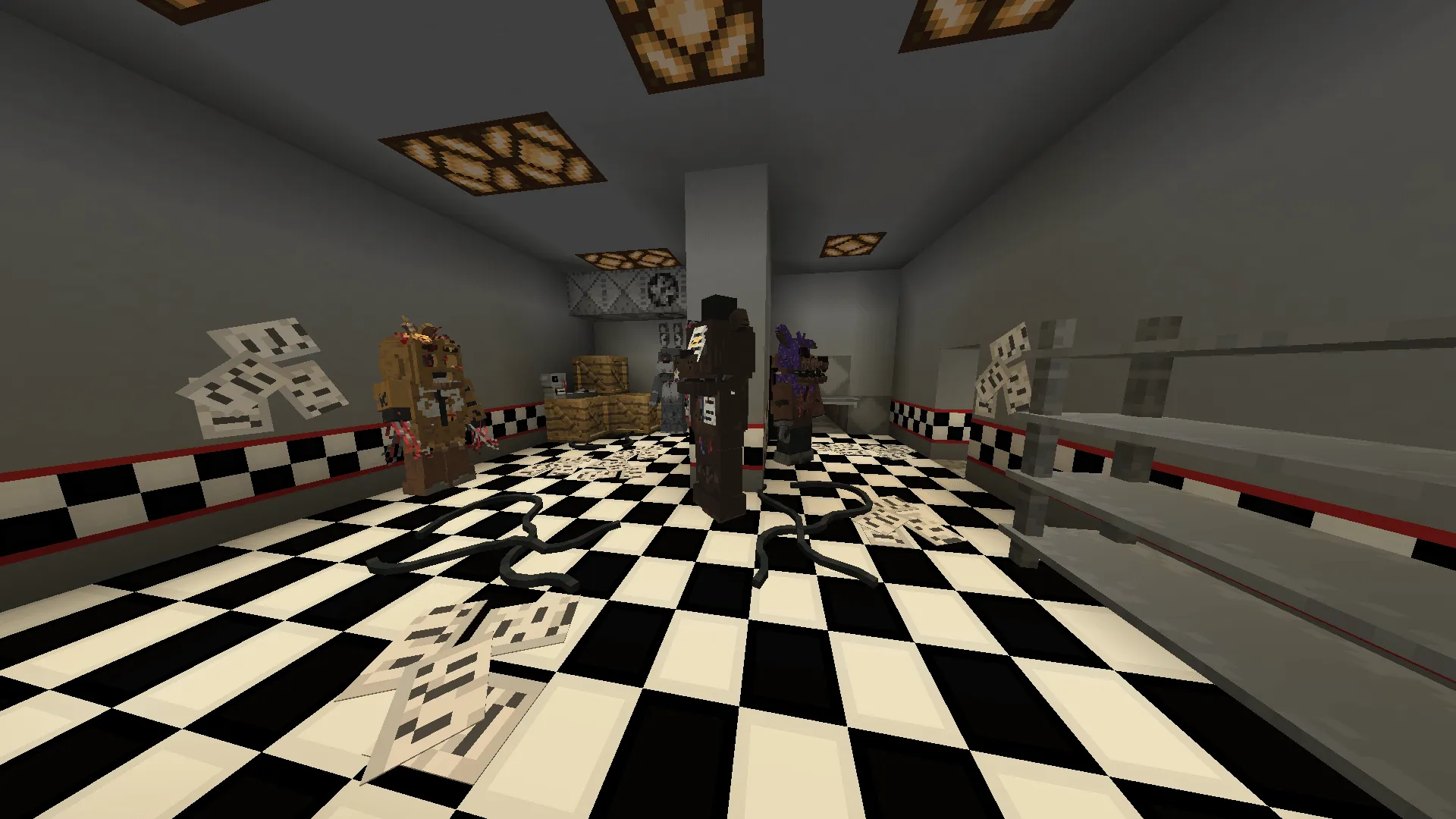 MNAF — скриншот 14 (Моды, Minecraft)