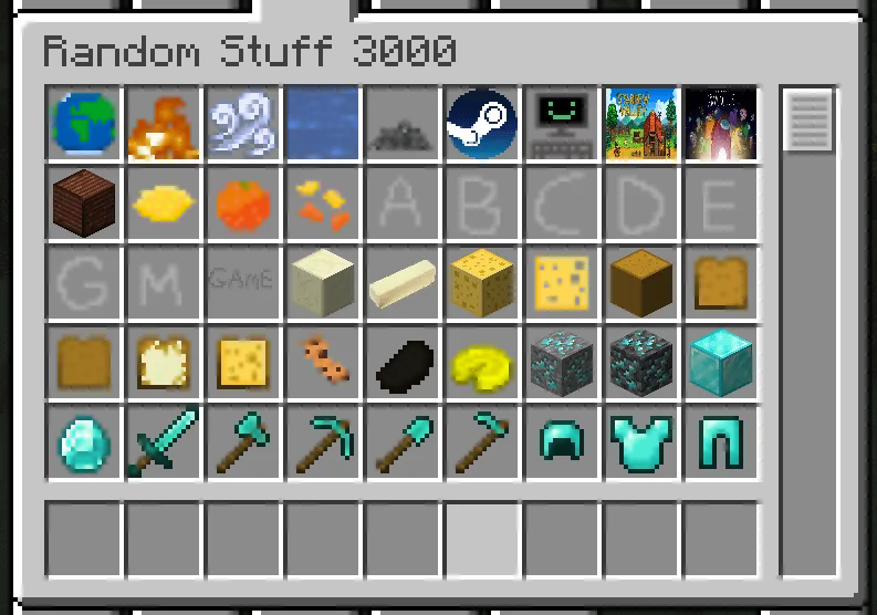 Random Stuff 3000 — скриншот 1 (Моды, Minecraft)