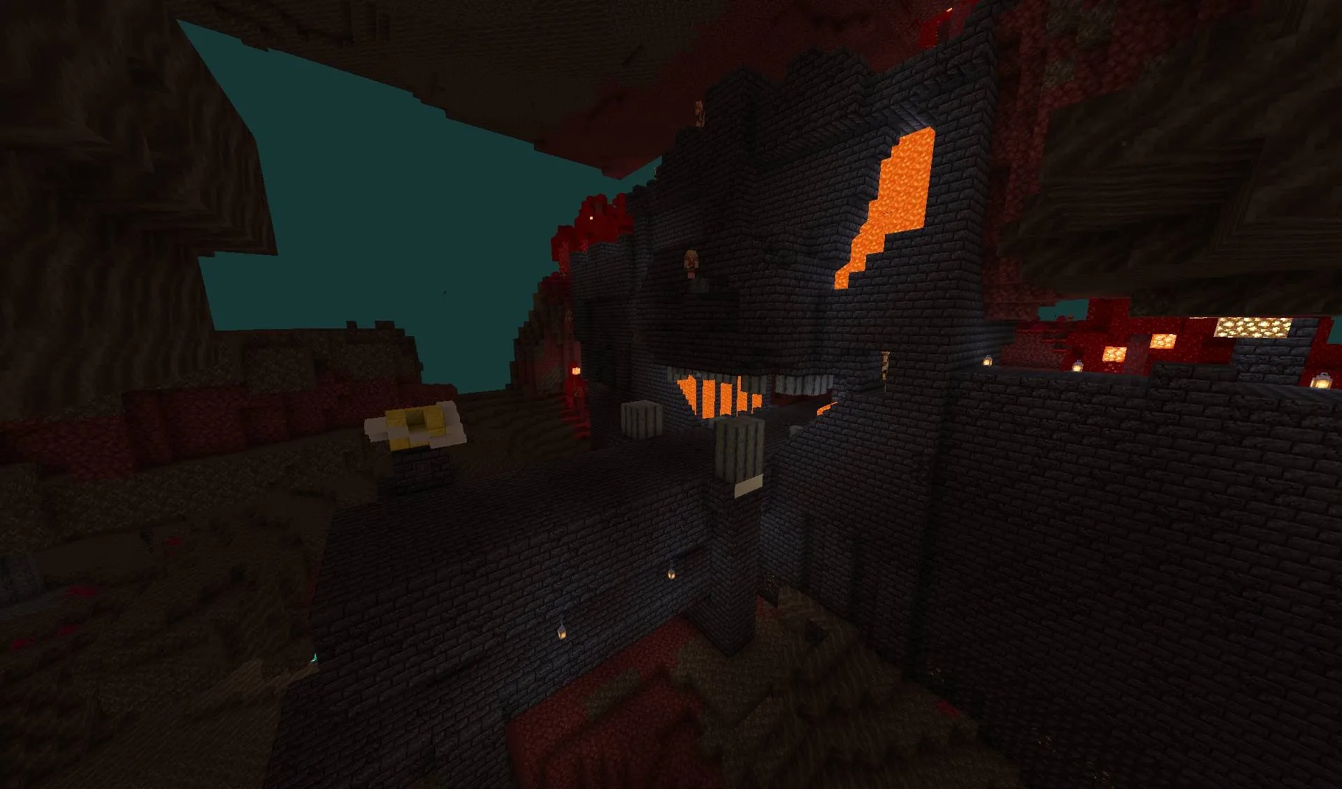 Bastion Remnant Bridge Reforged — скриншот 4 (Дата-паки, Minecraft)