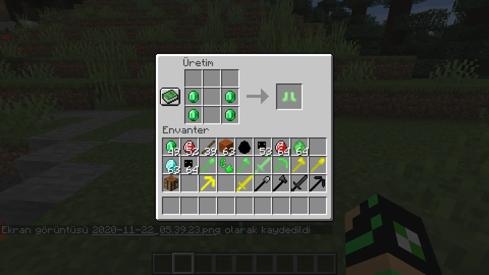 Robot Necmi, Моды, Minecraft