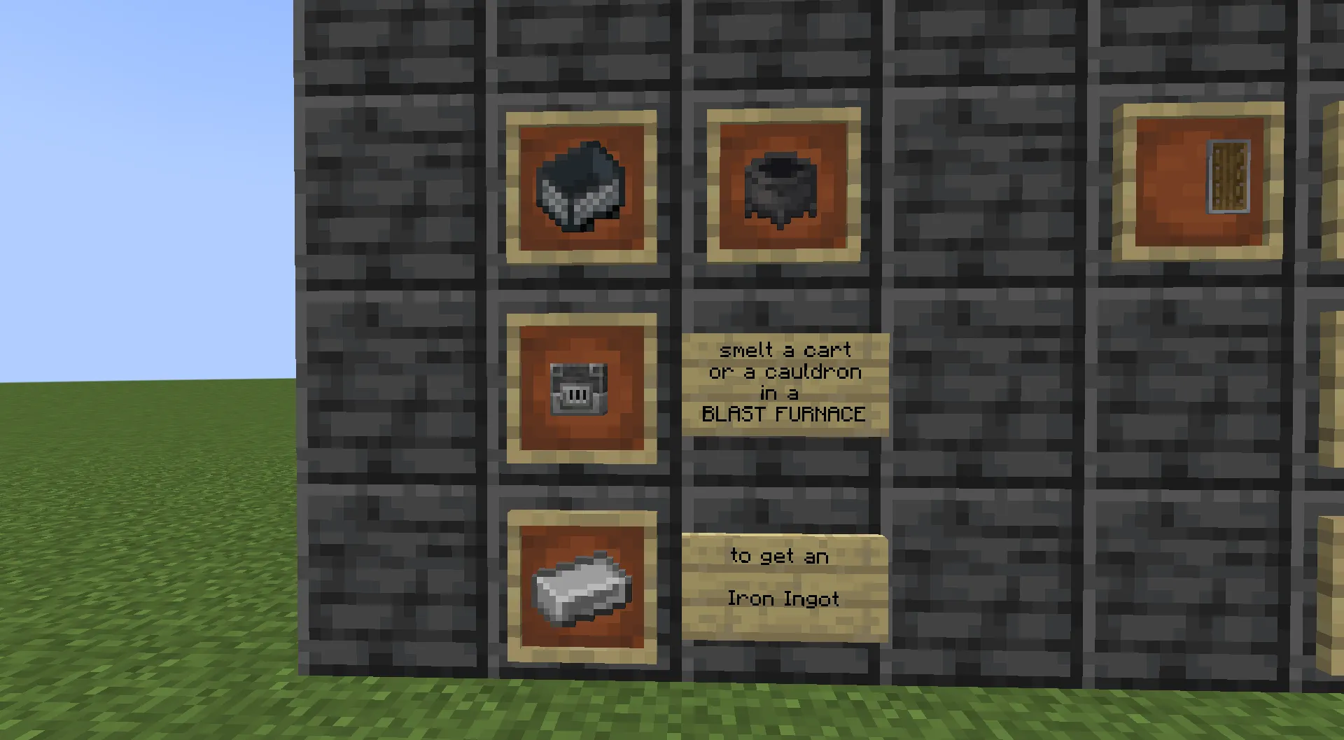 More Smelting (Smelt Diamond, Leather and stone items) — скриншот 11 (Моды, Minecraft)