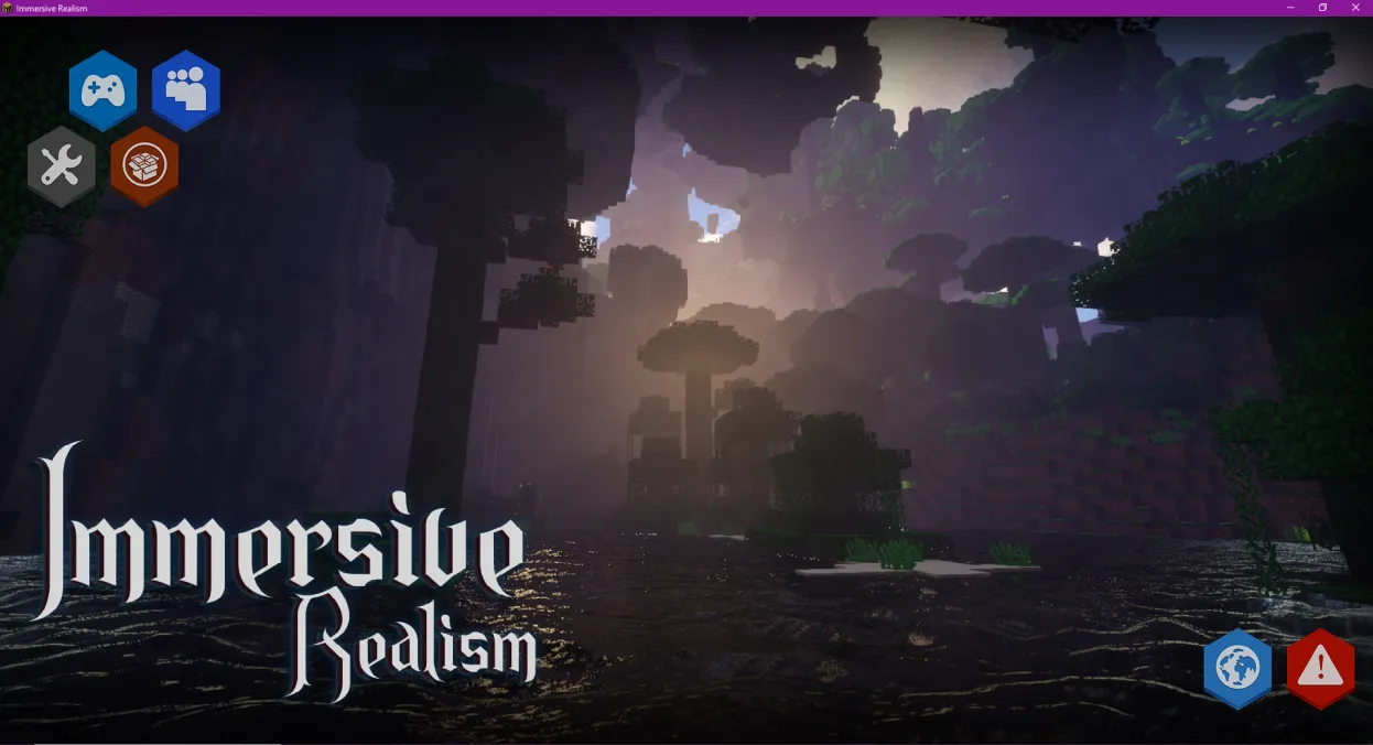 Immersive Realism by Casper — скриншот 1 (Модпаки, Minecraft)