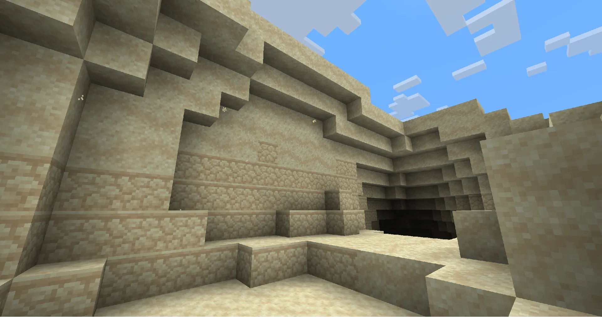 Fancy Sand | Wavy Dunes — скриншот 1 (Текстуры, Minecraft)