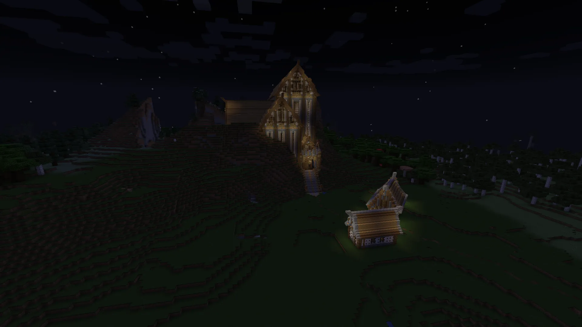 Medieval Fantasy Style Themed Kingdoms and Landscape, Карты, Minecraft