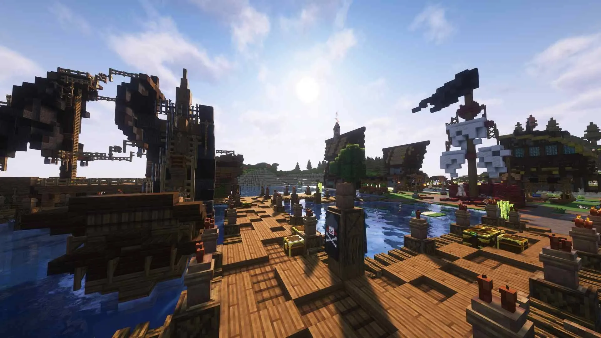 Over Stars, Модпаки, Minecraft