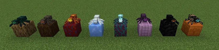 Infested: Swarms and Spiders — скриншот 1 (Моды, Minecraft)