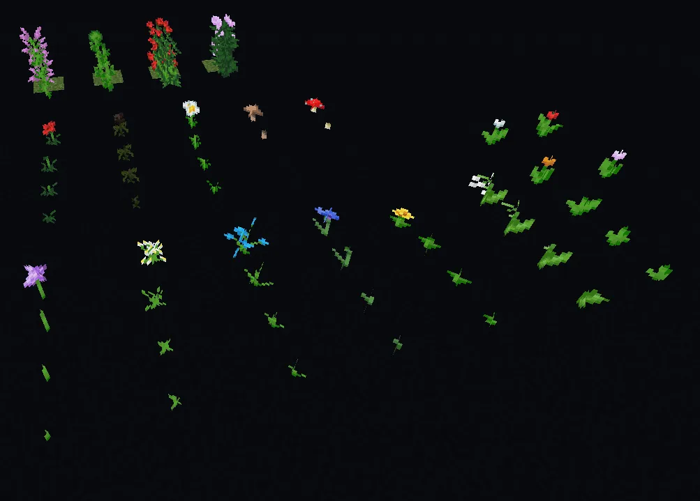 Flower Picking, Моды, Minecraft