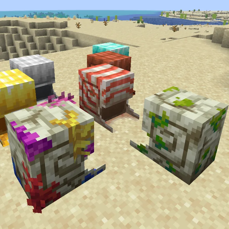 Nautilus Shell Block, Моды, Minecraft