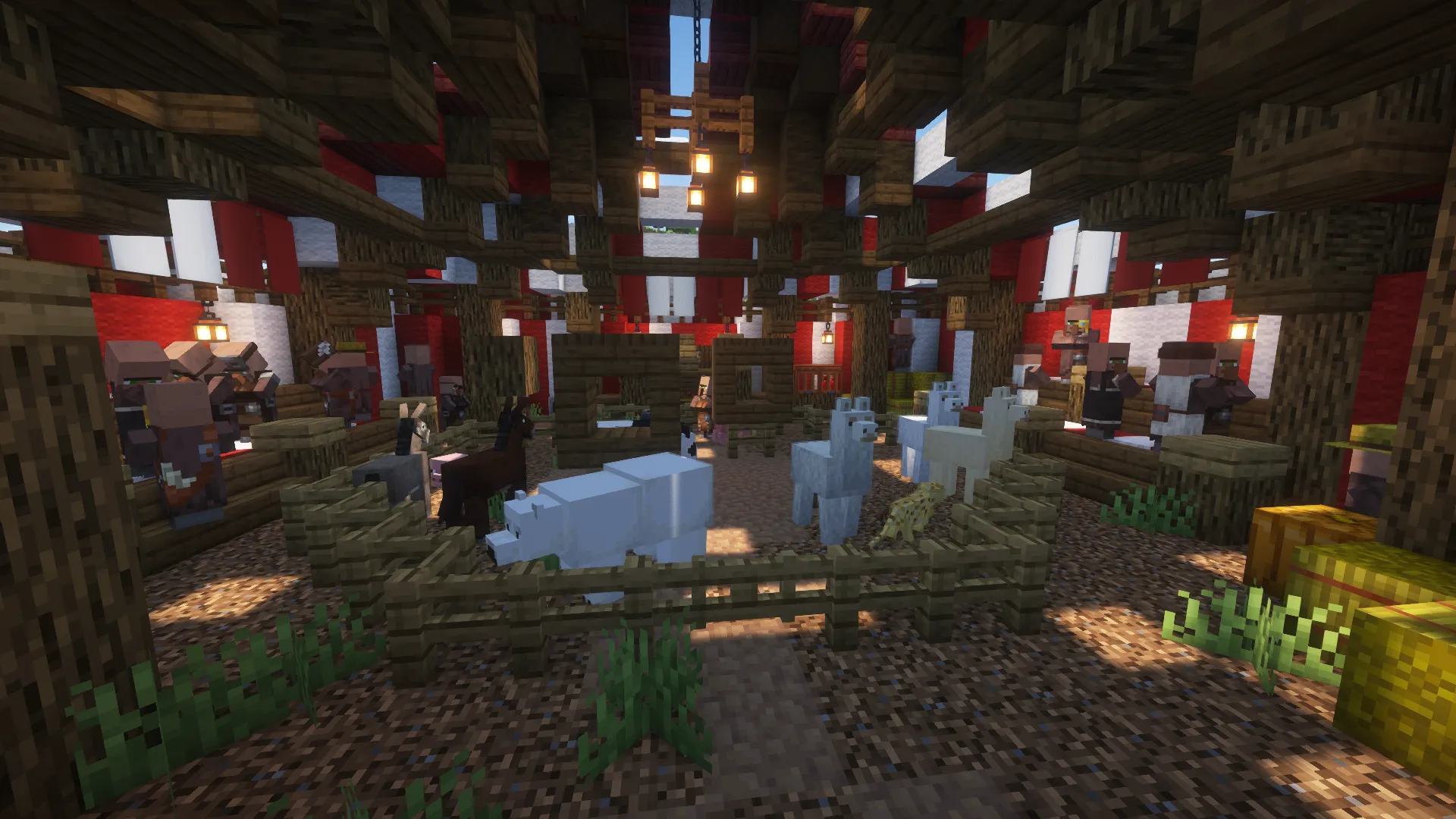 Villager Circus Tent, Моды, Minecraft