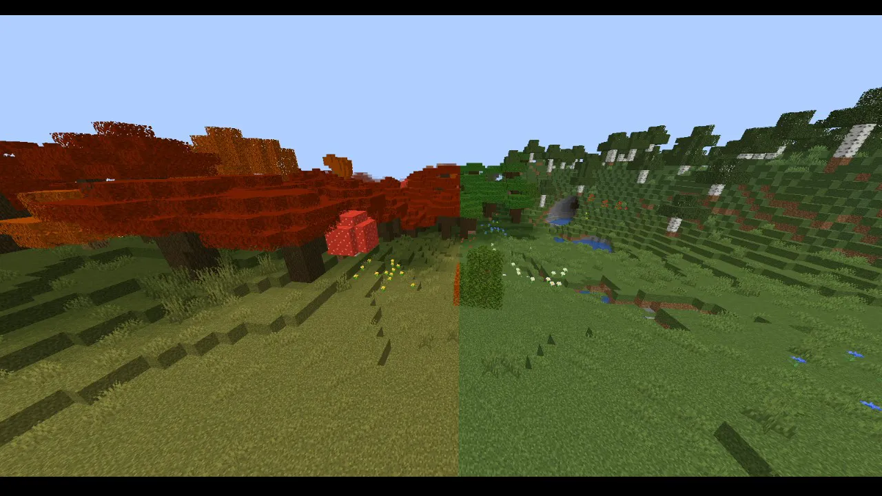 Fall Paqq, Текстуры, Minecraft