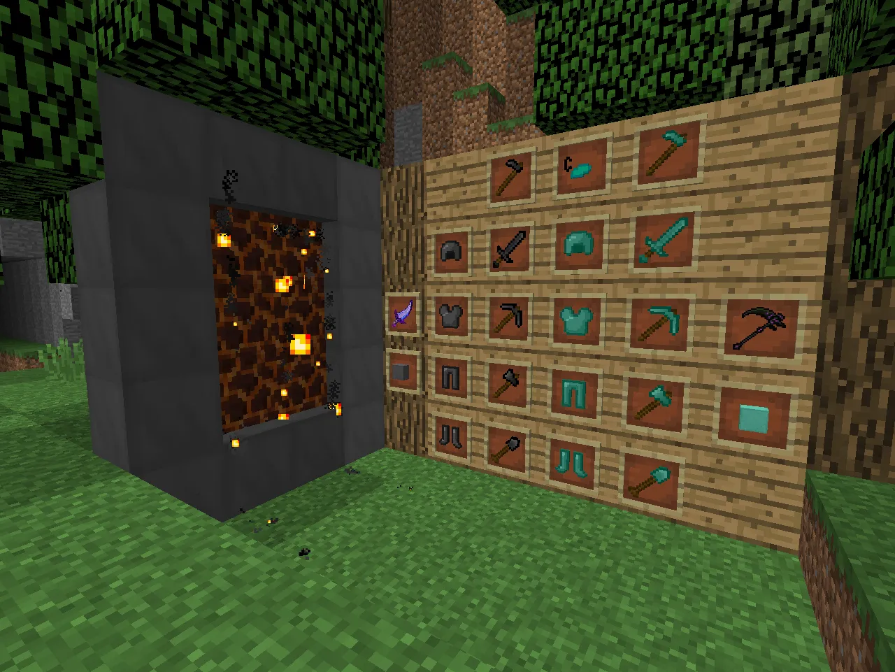 KWR Armory, Моды, Minecraft