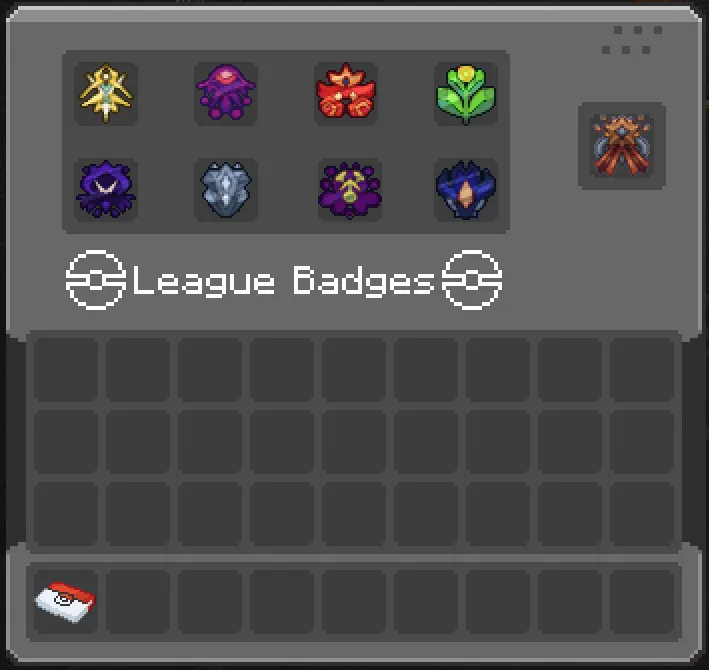 [Cobblemon] BadgeBox, Моды, Minecraft