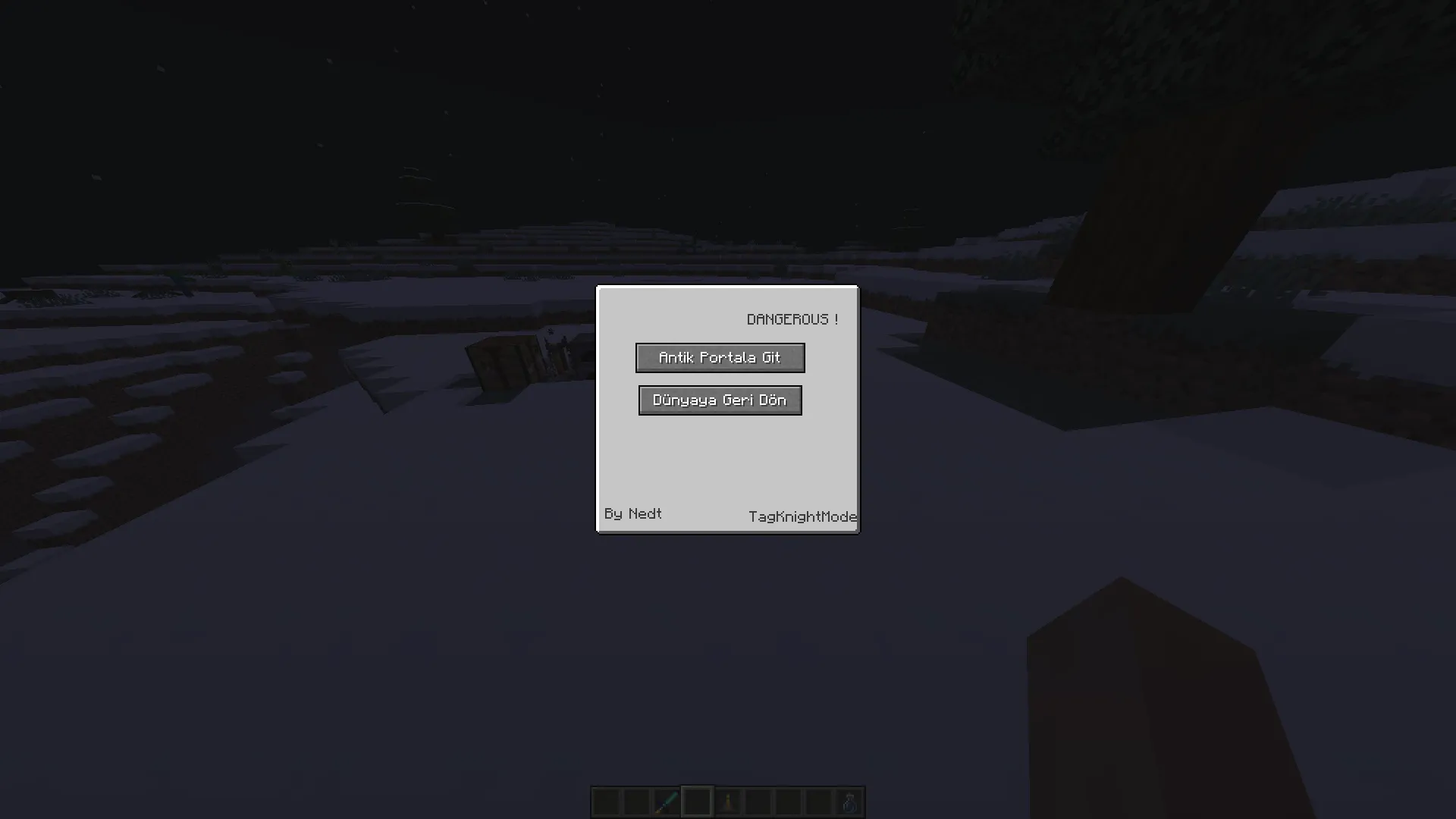 TagKnightbyNedt, Моды, Minecraft