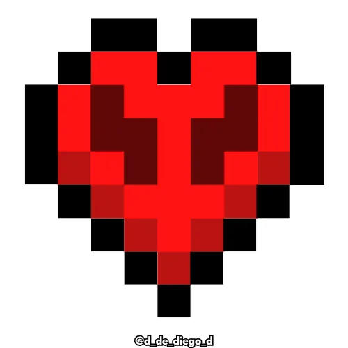 Fake Hardcore Heart — скриншот 1 (Текстуры, Minecraft)