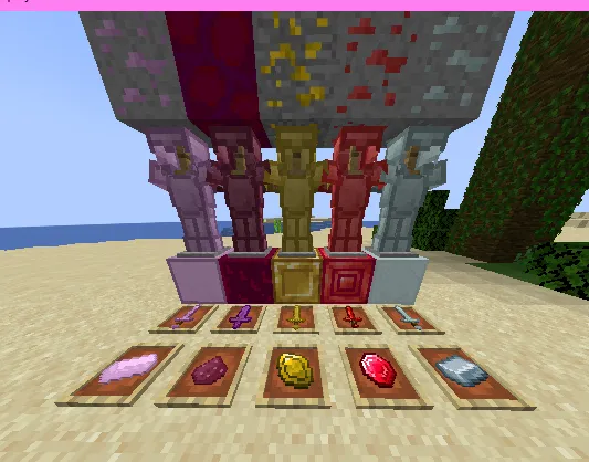 LuxsOres!, Моды, Minecraft
