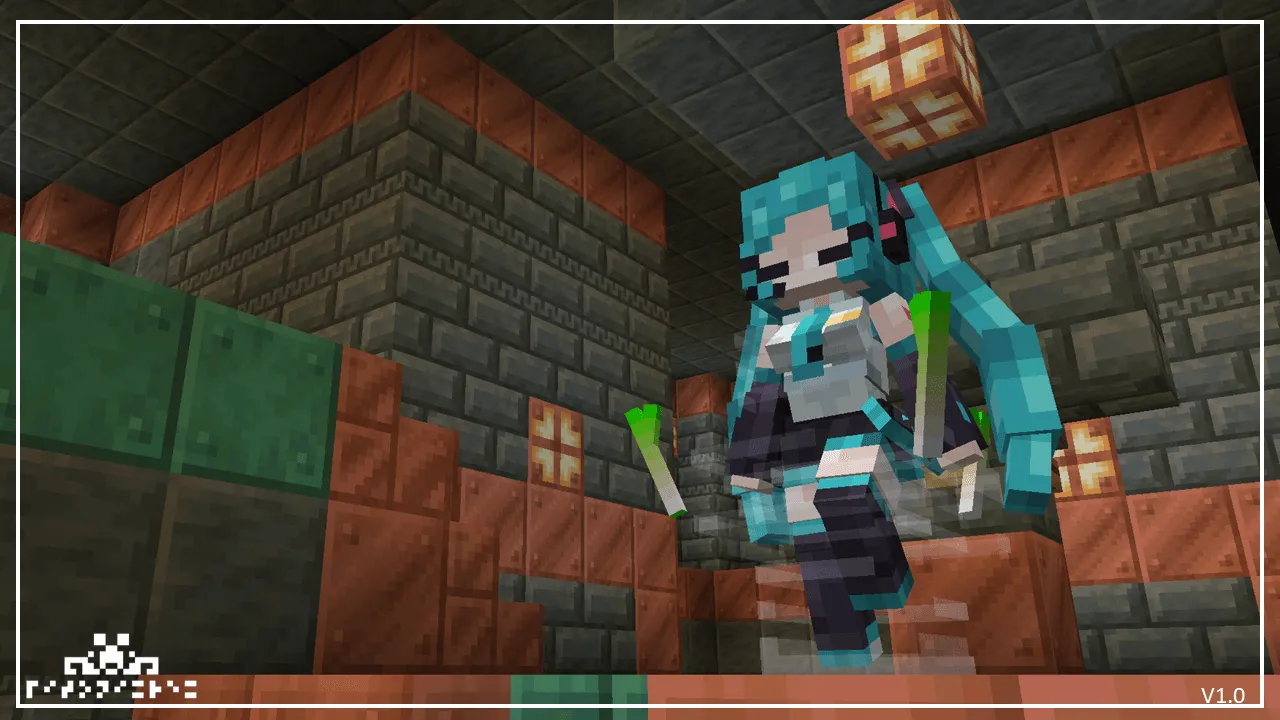 Triple Baka OwO, Текстуры, Minecraft