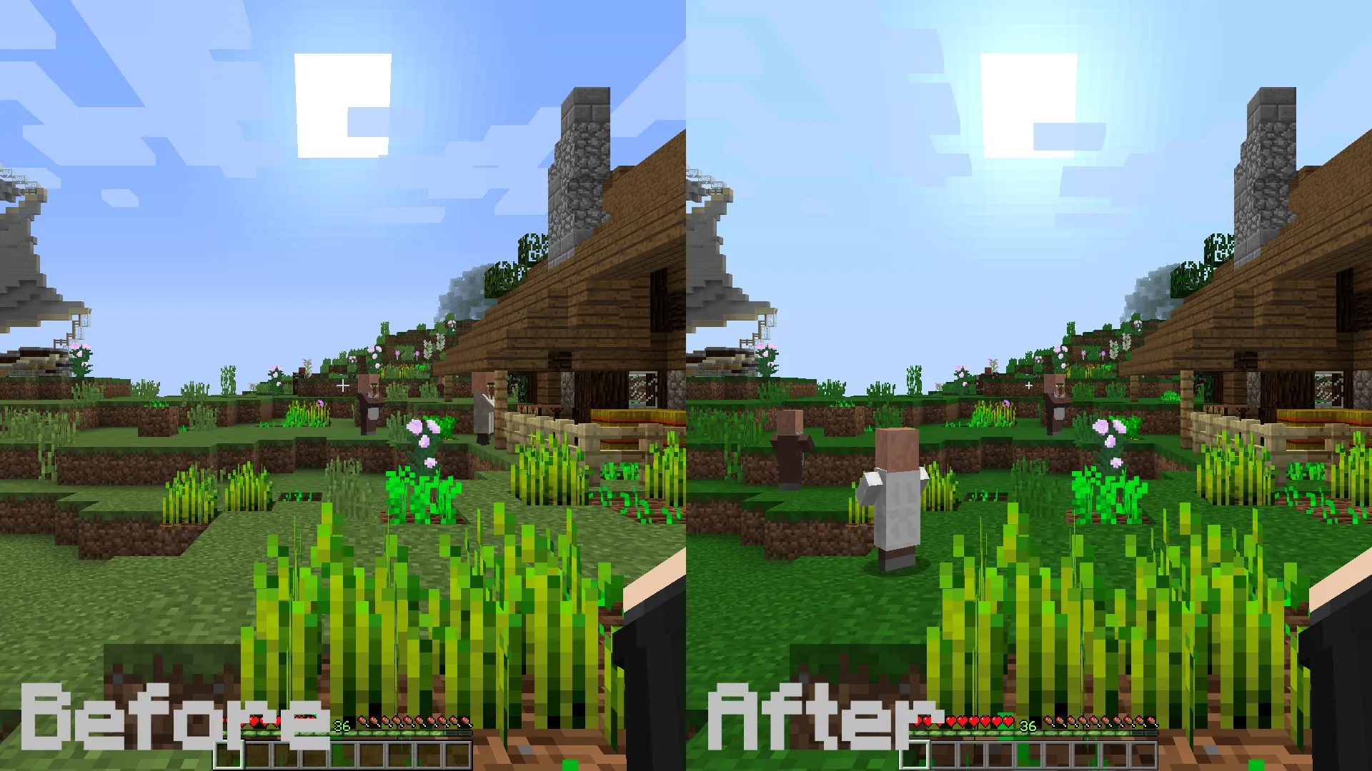 RG Vanilla, Текстуры, Minecraft