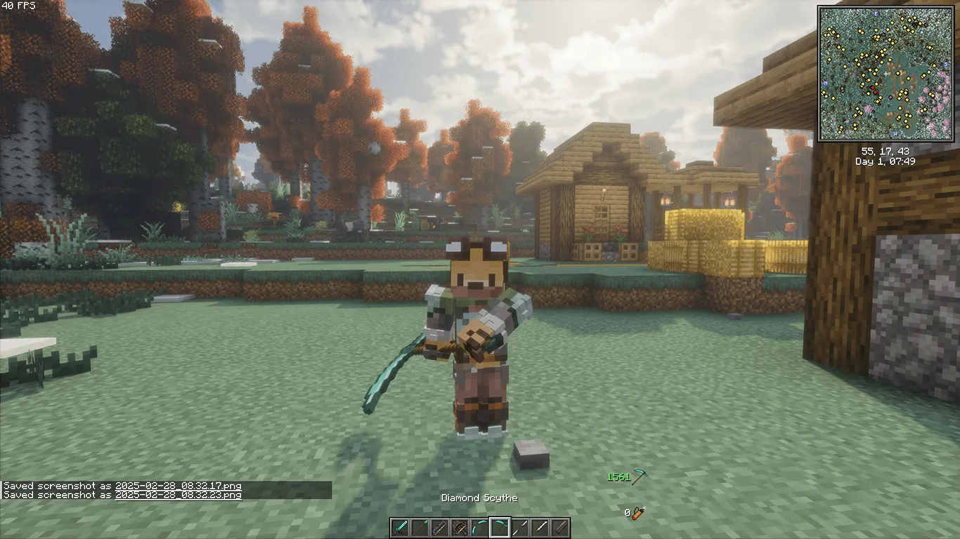 Arm&Body-Fix, Текстуры, Minecraft