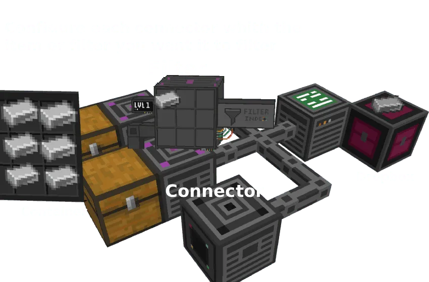 Indexer, Моды, Minecraft