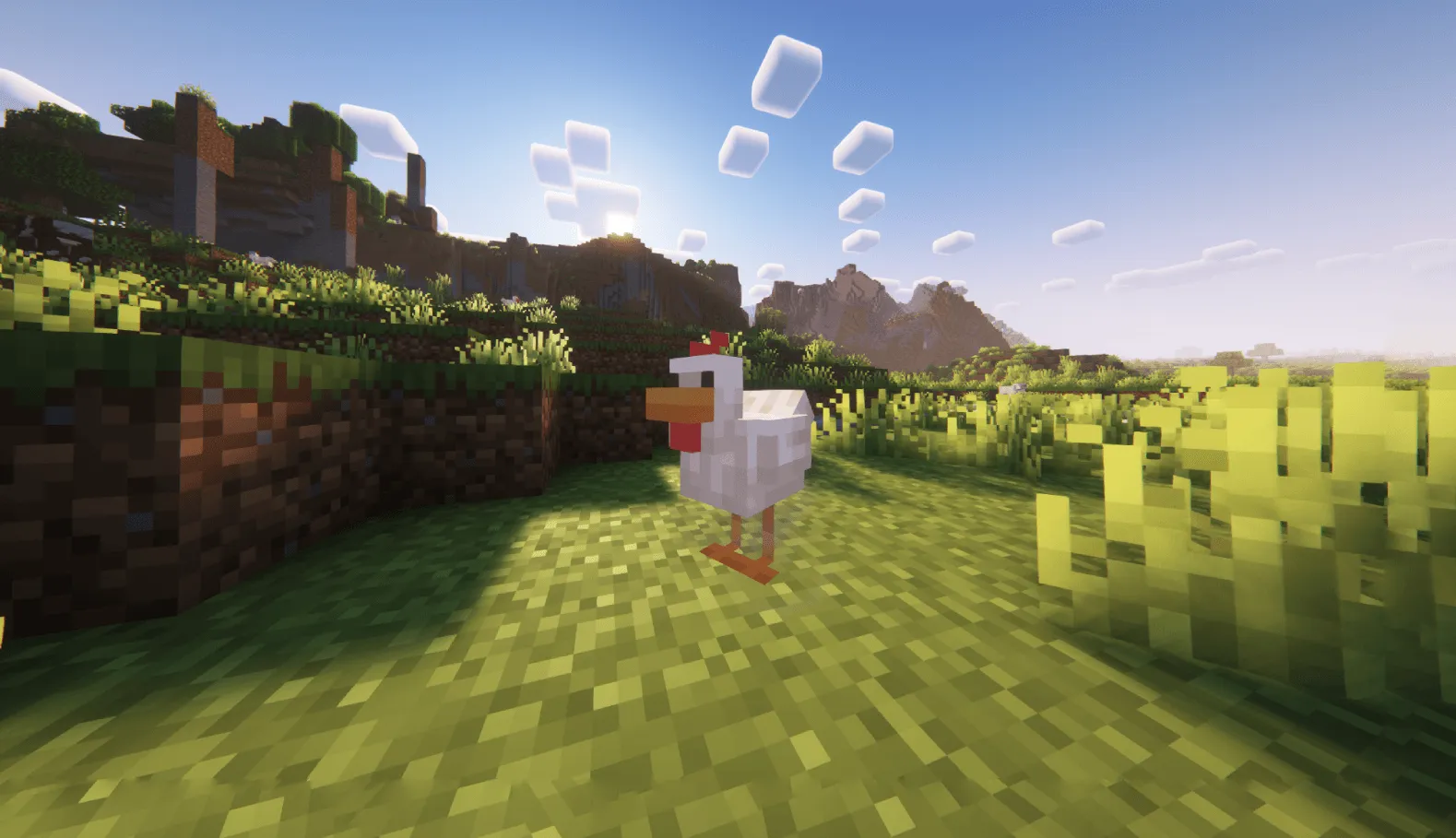 Just Normal Chickens — скриншот 1 (Текстуры, Minecraft)